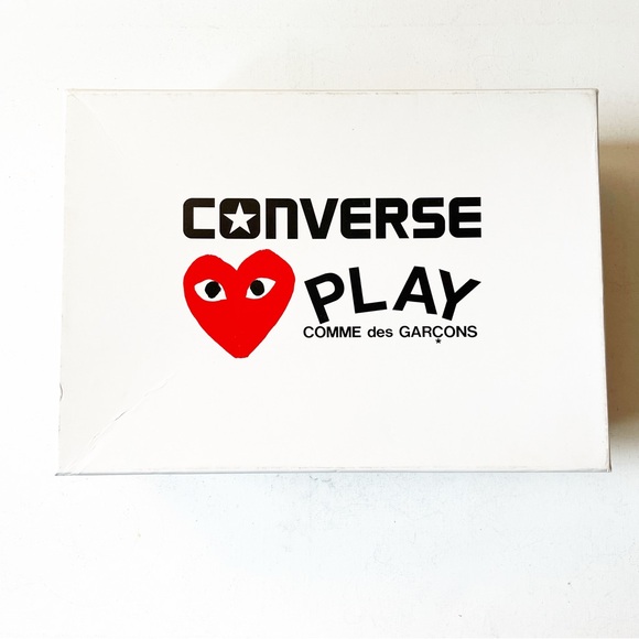 Comme des Garçons PLAY Converse Chuck Taylor All Star Peek-A-Boo Low-Top Sneaker - Picture 8 of 10